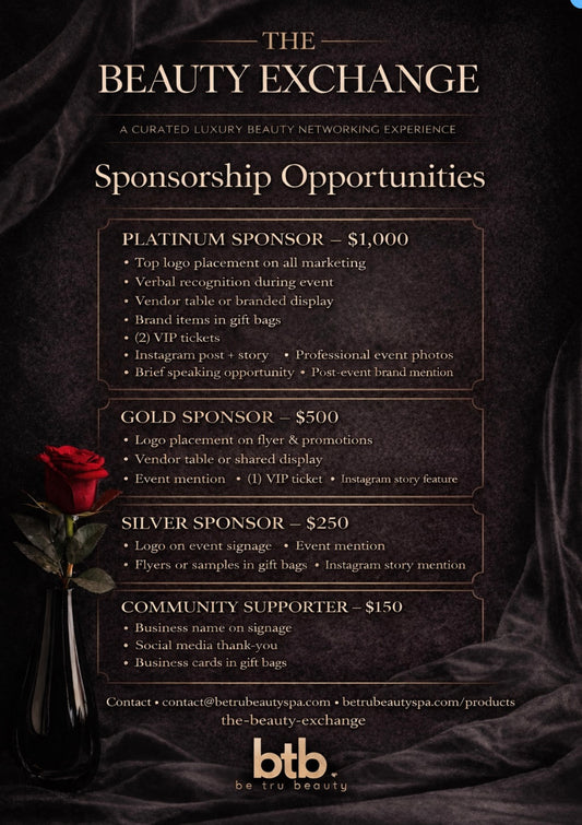 The Beauty Exchange Sponsorship